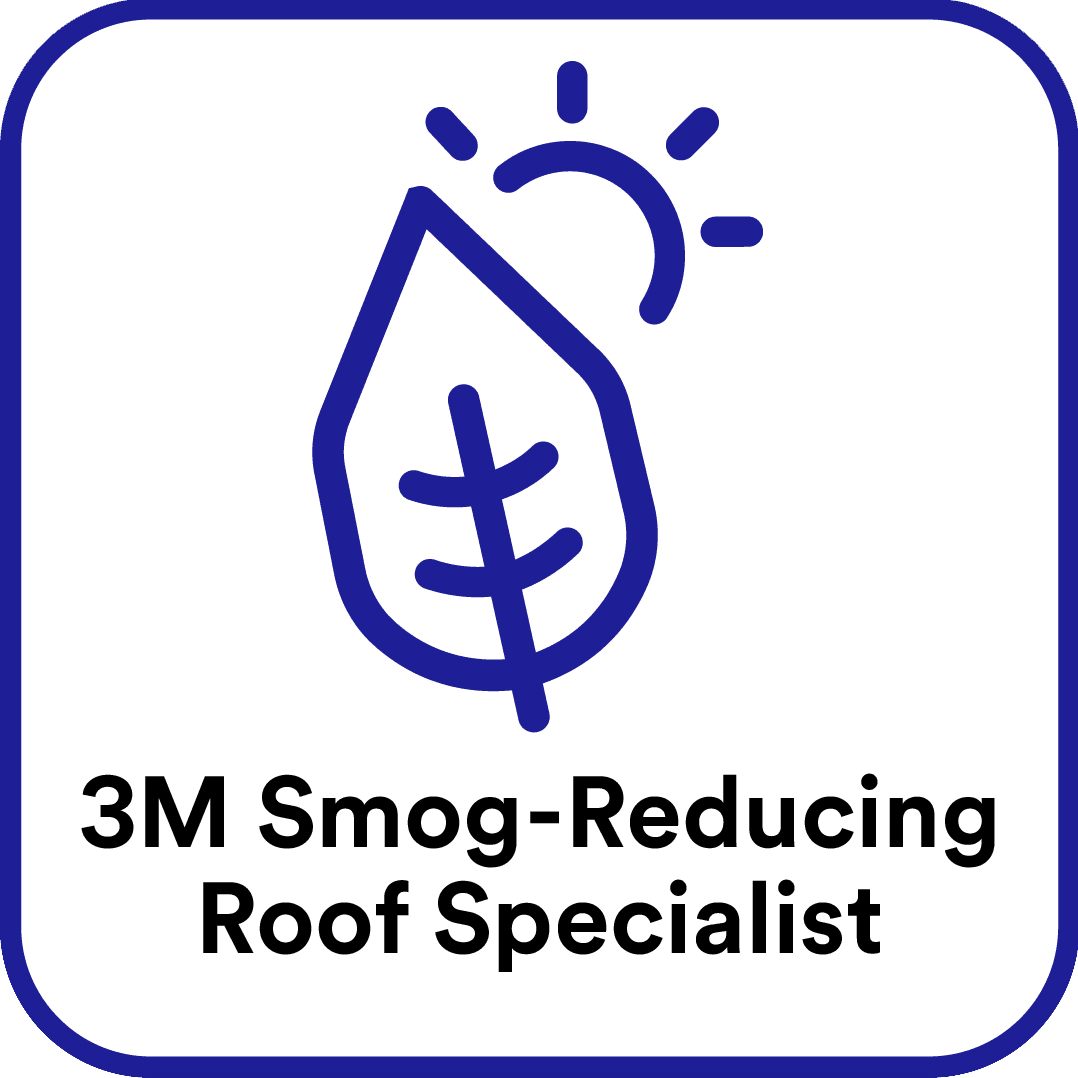 3M smog-reducing roof specialist