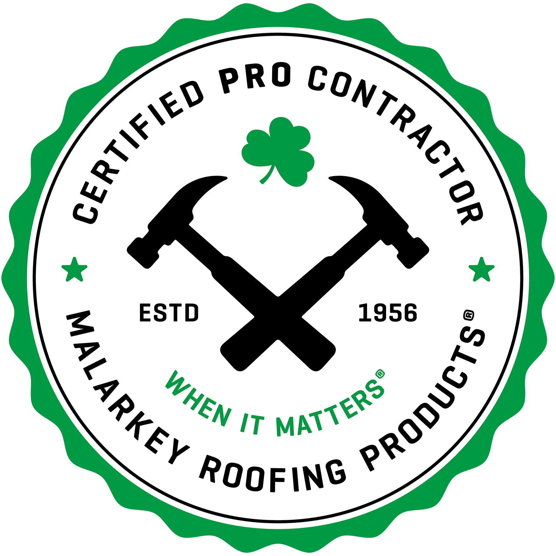 Malarkey Certified Pro Contractor