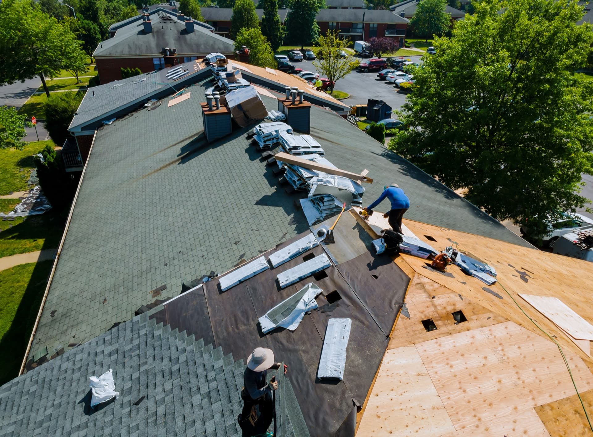 Roofing work in Tacoma, WA